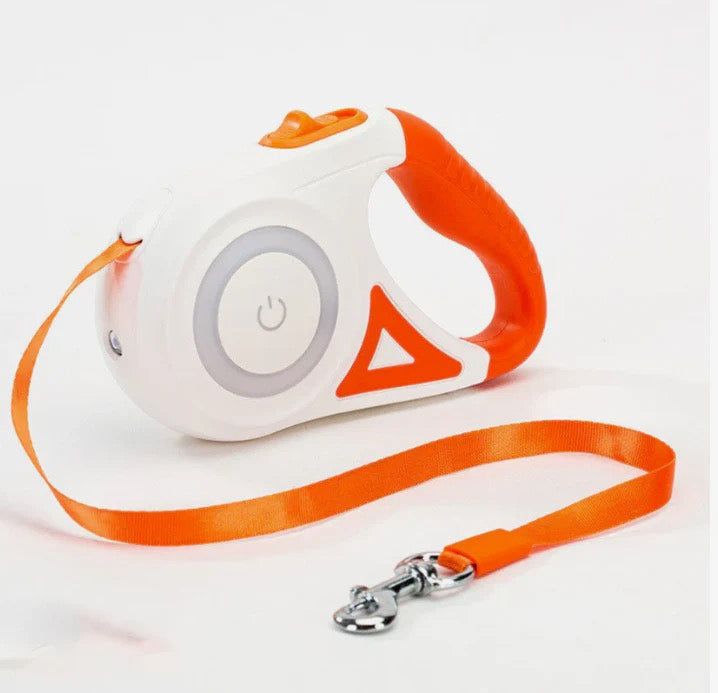 Retractable Dog Leash with LED Light